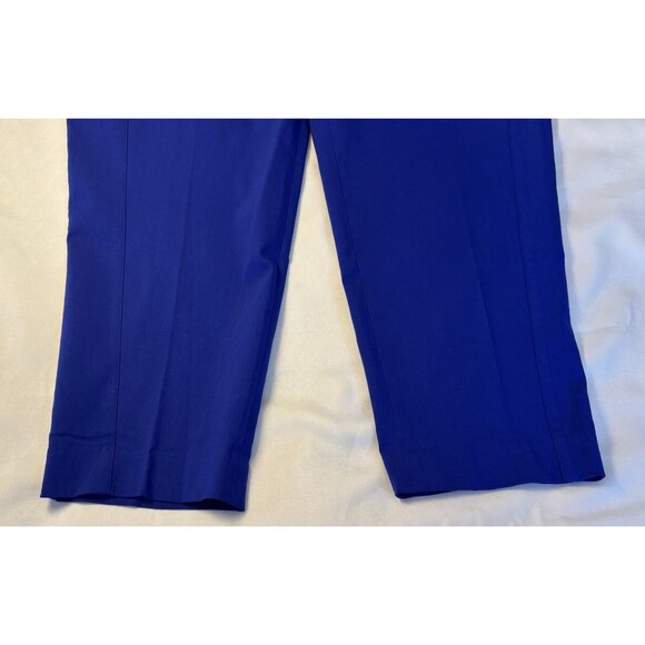 LANE BRYANT The Lena Ankle Pant 20 Moderately Curvy Cobalt Blue Stretch Comfort - Picture 7 of 11